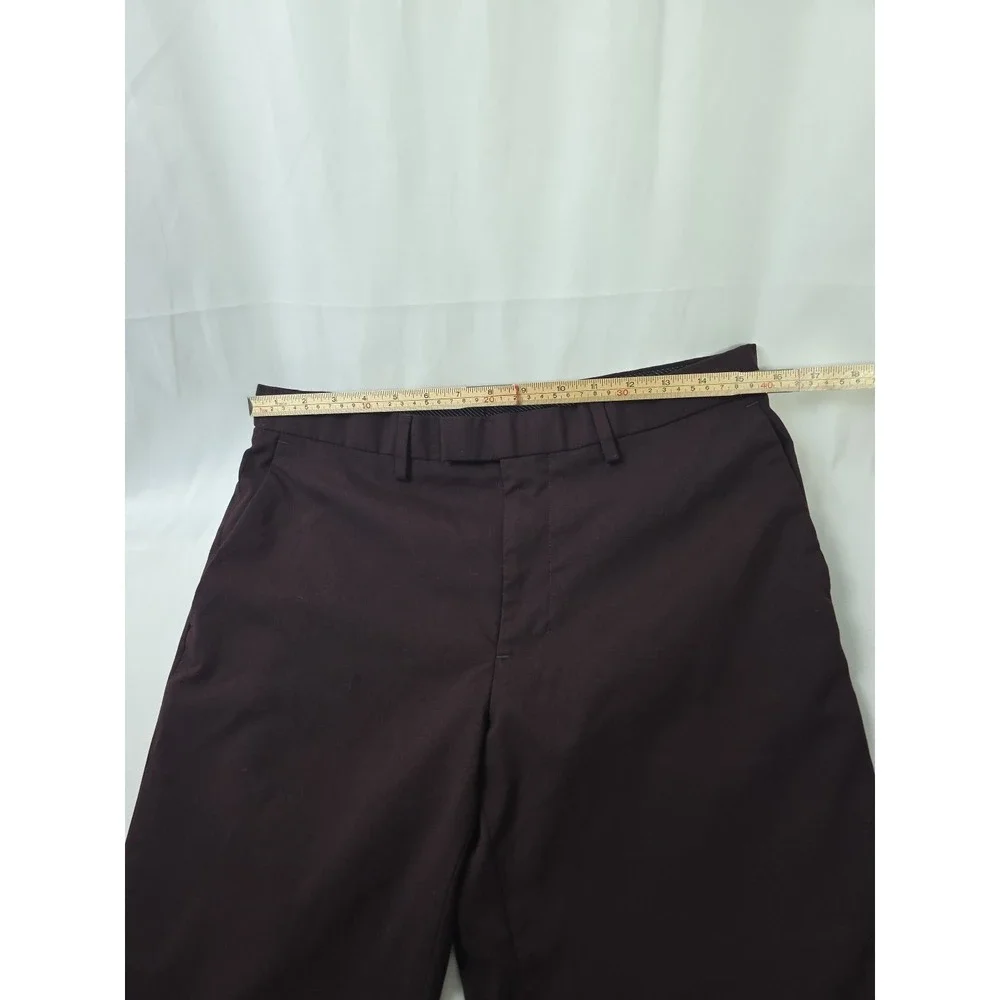 Banana Republic Pants Dress Pants Mens 31x29 Maroon Extra Slim Stretch Act:31x29